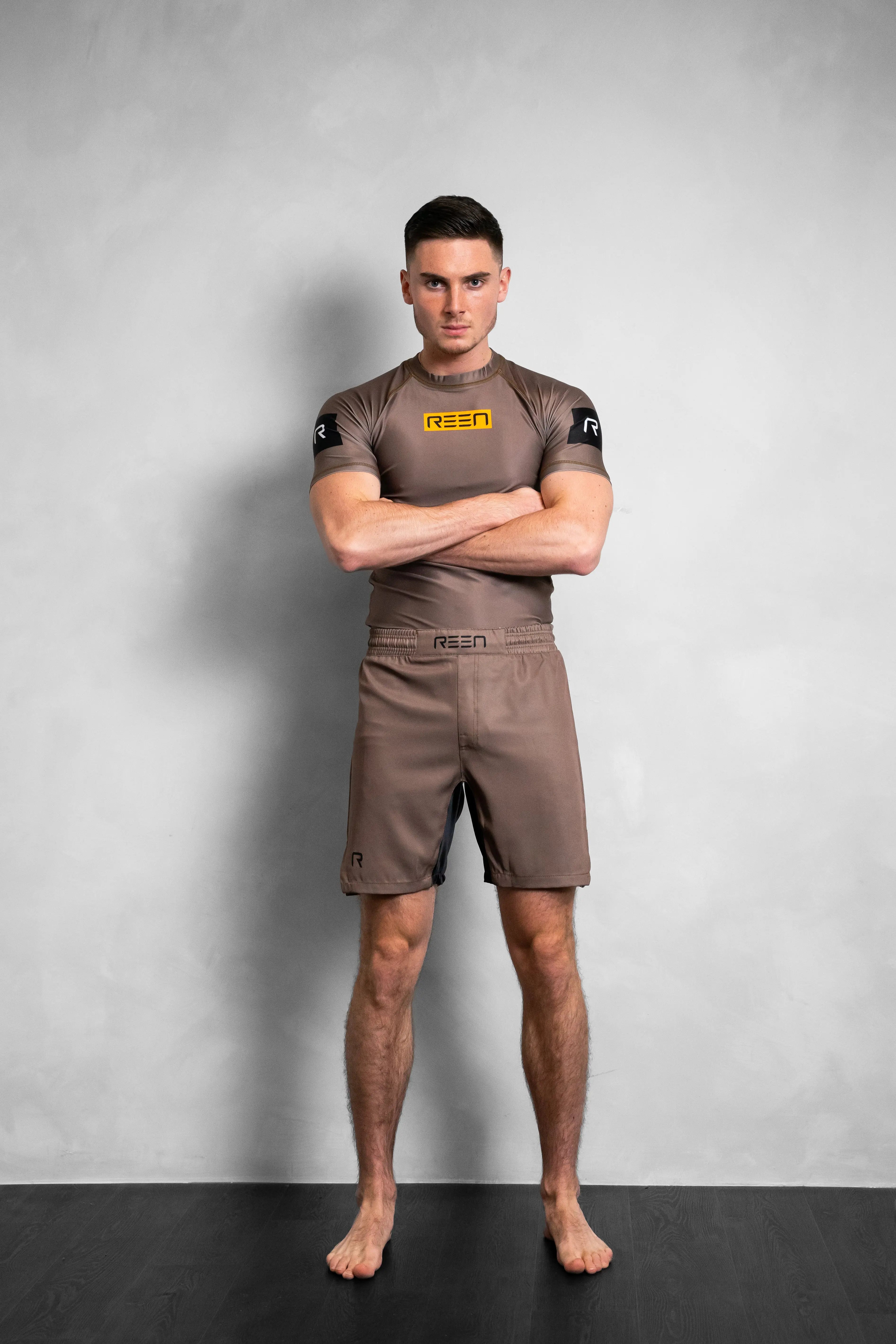 Gold Sand Rashguard - REEN Jiu Jitsu