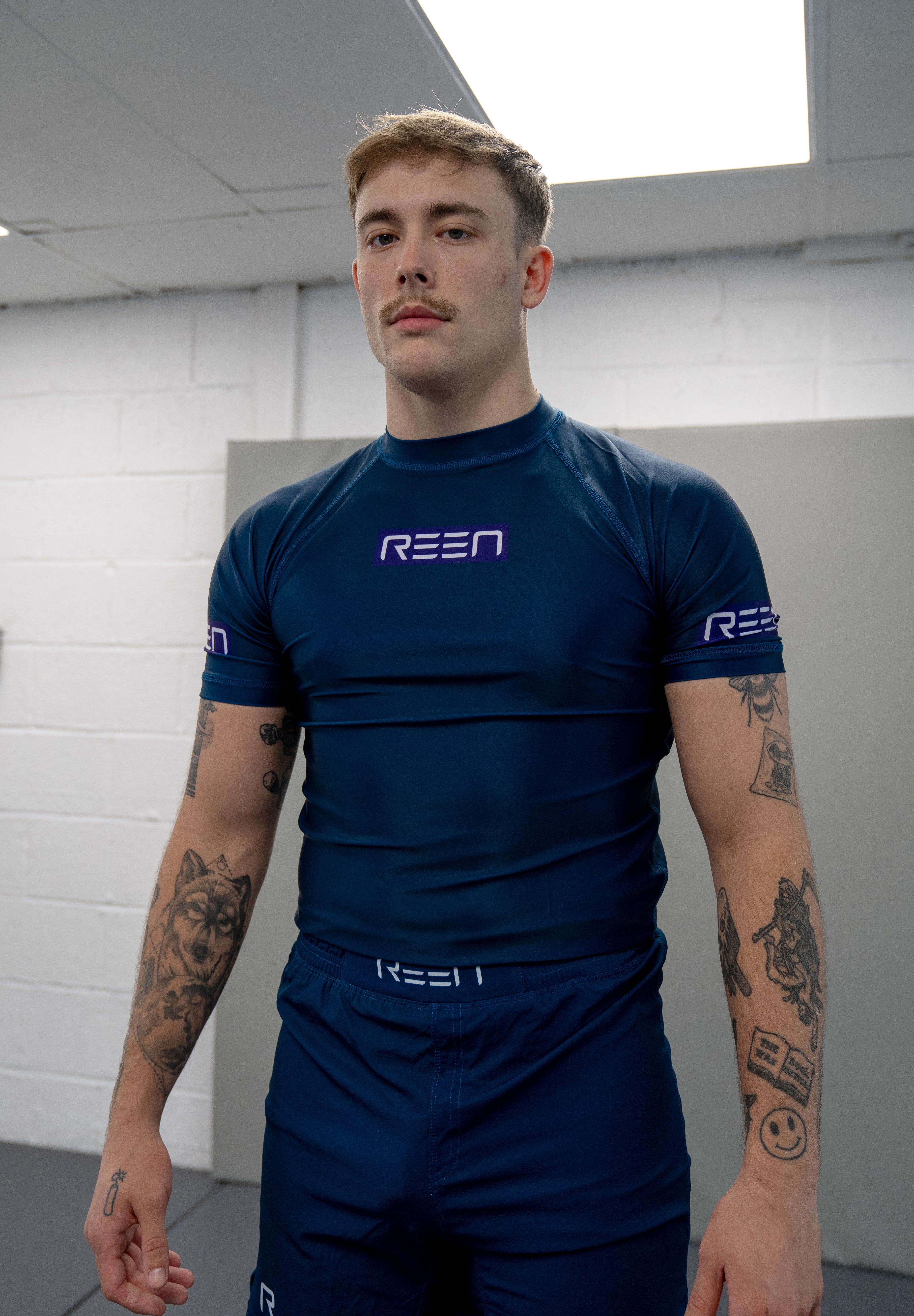 Navy Rashguard - REEN Jiu Jitsu