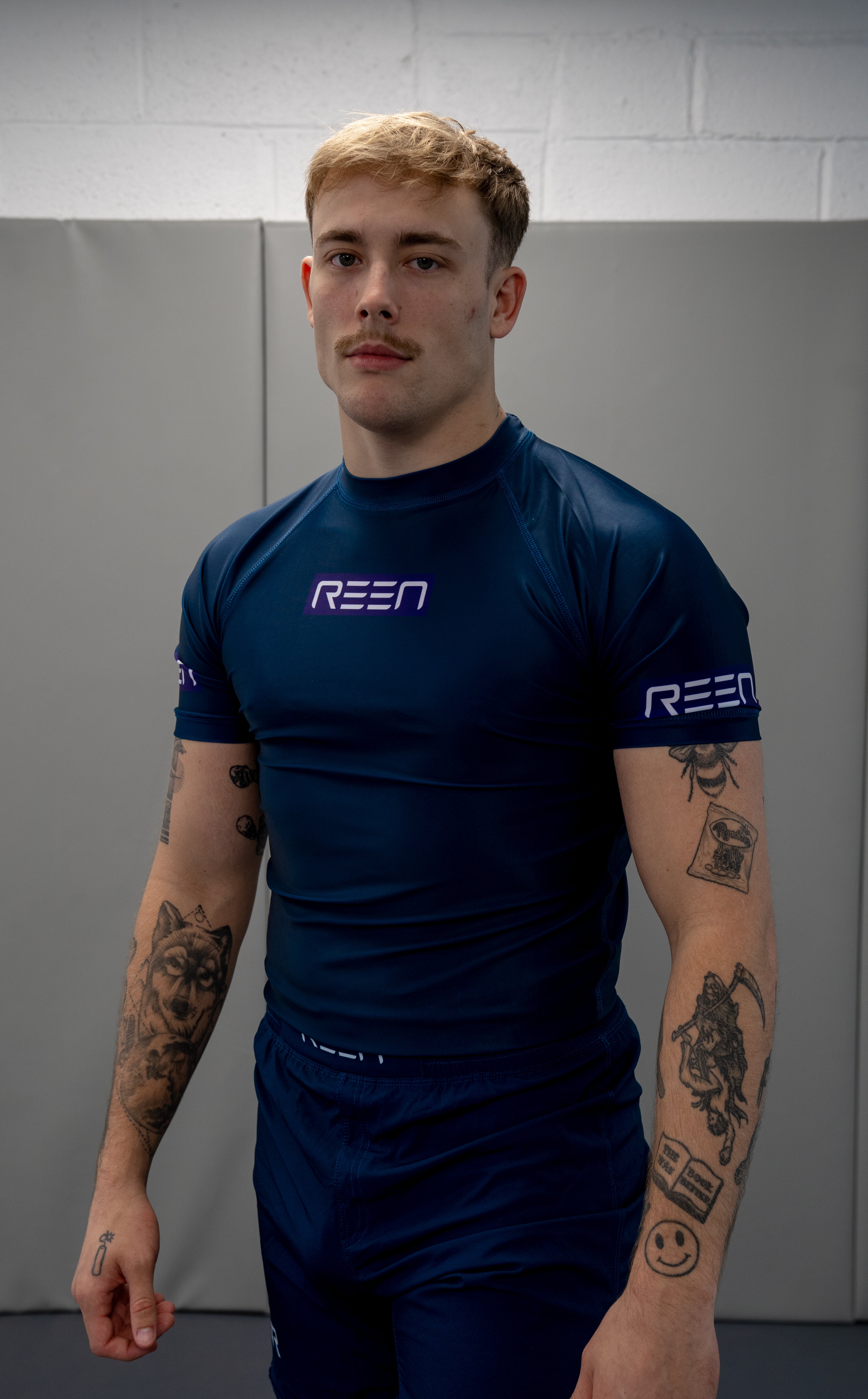 Navy Rashguard - REEN Jiu Jitsu