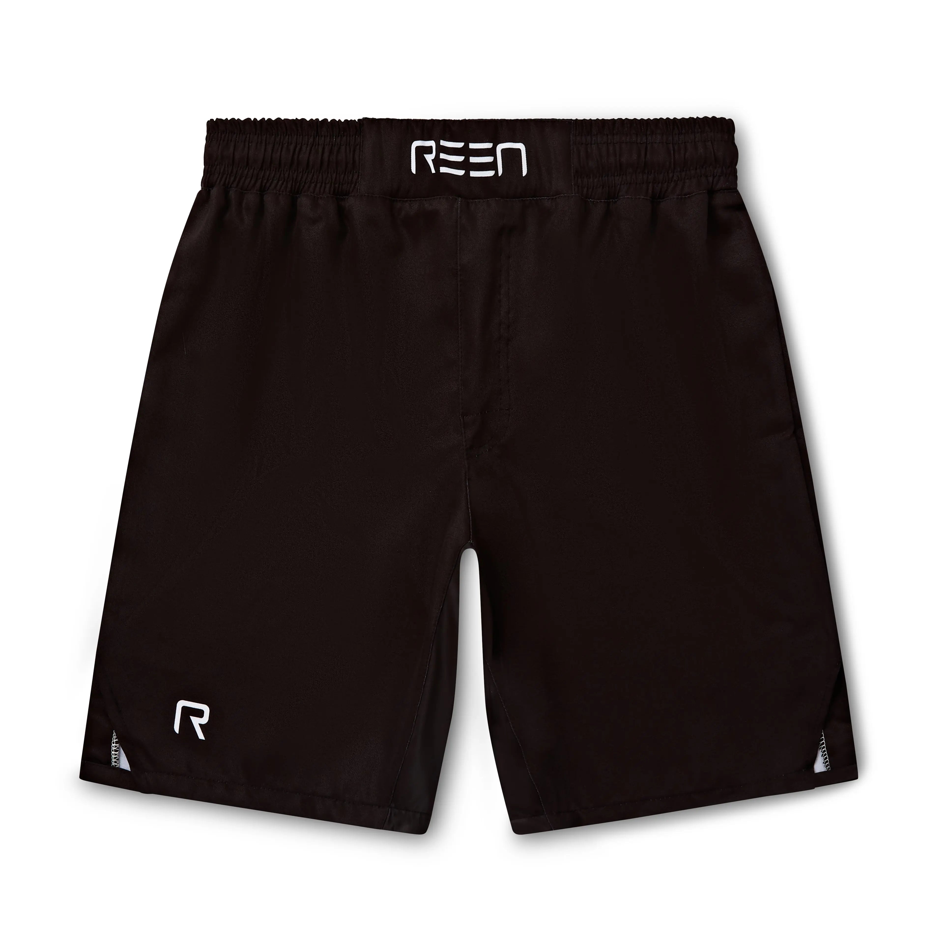 Solid Stretch Shorts Black - REEN Jiu Jitsu