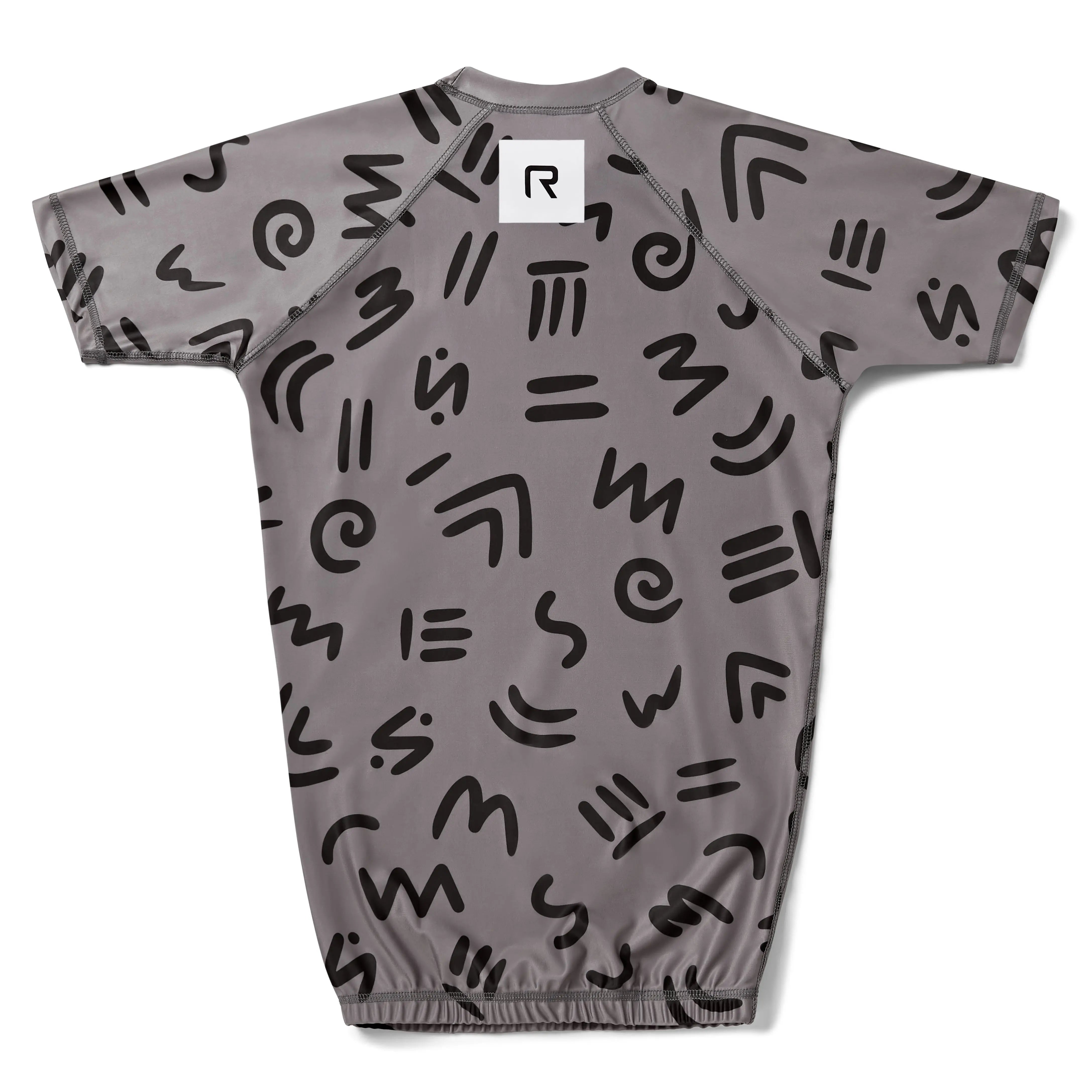 R1:23 Rashguard Grey - REEN Jiu Jitsu