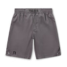 Solid Stretch Shorts Grey - REEN Jiu Jitsu